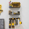 image:imageStoreYourBoard Power Tool Organizer Kit Holds Drills and Power Tools Shelf Wall Mount Garage Storage RackPower Tool Organizer  2 Shelves