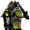 image:imageStoreYourBoard Solitude Ski Storage Rack Wall Mount Organizer with Shelf option Holds 10 Pairs of Skis Heavy Duty Supports 300 lbs