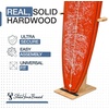 image:imageStoreYourBoard SurfStand Vertical Surfboard Stand Freestanding Wooden Indoor Display for Shortboard and Longboard Adjustable to Fit Boards 16 to 26 Wide