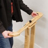 image:imageStoreYourBoard SurfStand Vertical Surfboard Stand Freestanding Wooden Indoor Display for Shortboard and Longboard Adjustable to Fit Boards 16 to 26 Wide