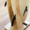 image:imageStoreYourBoard SurfStand Vertical Surfboard Stand Freestanding Wooden Indoor Display for Shortboard and Longboard Adjustable to Fit Boards 16 to 26 Wide