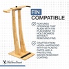 image:imageStoreYourBoard SurfStand Vertical Surfboard Stand Freestanding Wooden Indoor Display for Shortboard and Longboard Adjustable to Fit Boards 16 to 26 Wide