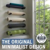 image:imageStoreYourBoard Yoga Mat Storage Rack Large Foam Roller Wall Hooks Exercise Mat Holder Fitness Gear Organizer LargeLarge