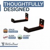 image:imageStoreYourBoard Yoga Mat Storage Rack Large Foam Roller Wall Hooks Exercise Mat Holder Fitness Gear Organizer LargeLarge