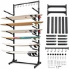 image:imageStoreYourBoard Freestanding Surfboard Rack Holds 8 Boards AllinOne Surf Storage with Wetsuit Drying Rail Accessory Hooks
