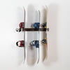 image:imageStoreYourBoard Tuscarora Ski and Snowboard Wood Rack  Holds 4 Pairs