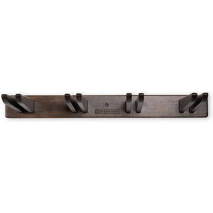 image:imageStoreYourBoard Tuscarora Ski and Snowboard Wood Rack  Holds 4 Pairs
