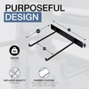 image:imageStoreYourBoard Chair Storage Rack Single  Heavy Duty Folding Chair Rack for Garage Organization Holds 50 lbs Chair Hangers for Folding Patio Beach amp Camping ChairsSingle