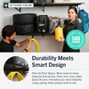 image:imageStoreYourBoard Heavy Duty Garage Shelf Wall Mount  WallMounted Garage Storage amp Organization  Heavy Duty Garage Shelves for Tools Bins amp Equipment  Holds 200 lbs Black 2x2ft 2PackBlack