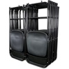 image:imageStoreYourBoard Chair Storage Rack Single  Heavy Duty Folding Chair Rack for Garage Organization Holds 50 lbs Chair Hangers for Folding Patio Beach amp Camping ChairsDouble