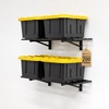 image:imageStoreYourBoard Heavy Duty Garage Shelf Wall Mount  WallMounted Garage Storage amp Organization  Heavy Duty Garage Shelves for Tools Bins amp Equipment  Holds 200 lbs Black 2x2ft 2PackBlack
