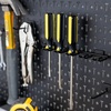 image:imageStoreYourBoard GTool Pro Storage System Adjustable Garage Wall Mount Organizer With Pegboard amp Shelf Yard Shovel Rake Holder Holds 500 Lbs