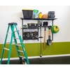 image:imageStoreYourBoard GTool Pro Storage System Adjustable Garage Wall Mount Organizer With Pegboard amp Shelf Yard Shovel Rake Holder Holds 500 Lbs