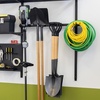 image:imageStoreYourBoard GTool Pro Storage System Adjustable Garage Wall Mount Organizer With Pegboard amp Shelf Yard Shovel Rake Holder Holds 500 Lbs