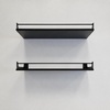 image:imageStoreYourBoard The Haven Shelves  17 Inch Heavy Duty Shelving Set  2 Pack  Organized storage for crafting cleaning and laundry supplies