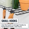 image:imageStoreYourBoard Gardening Hand Tools Organizer Wall Mount Storage Shelf for Garden Scissors Hand Pruners Plant Shears Tree Cutter Gardening Shears and Garden Supplies Holds 40 lbs Pack of 29 x 175 x 175 inches