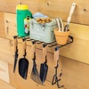 image:imageStoreYourBoard Gardening Hand Tools Organizer Wall Mount Storage Shelf for Garden Scissors Hand Pruners Plant Shears Tree Cutter Gardening Shears and Garden Supplies Holds 40 lbs Pack of 29 x 175 x 175 inches