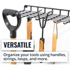 image:imageStoreYourBoard Gardening Hand Tools Organizer Wall Mount Storage Shelf for Garden Scissors Hand Pruners Plant Shears Tree Cutter Gardening Shears and Garden Supplies Holds 40 lbs Pack of 29 x 175 x 175 inches