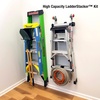 image:imageStoreYourBoard LadderStacker MultiLadder Storage Racks  4 Variations  Stepstash Basket Mixed LadderStacker  StepHook Kit  Store multiple ladders AND turn them into storage racksMixed LadderStacker  StepHook Kit